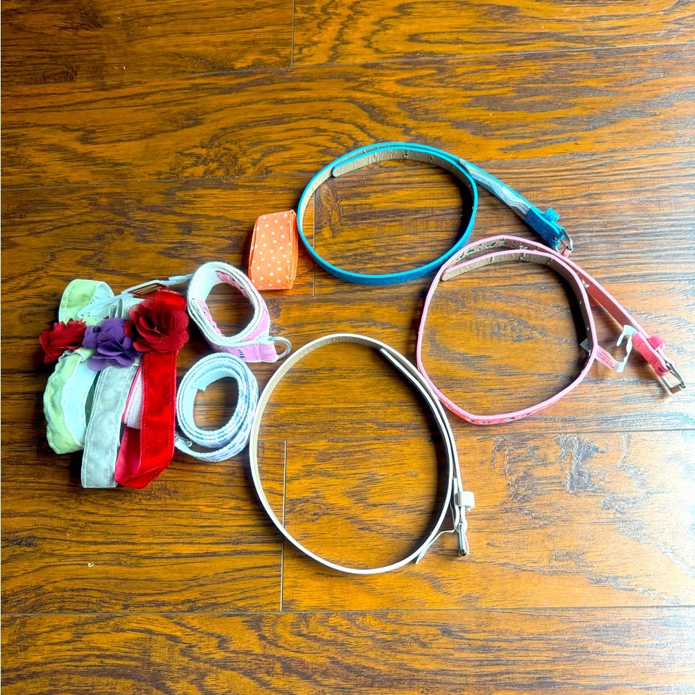 {Ralph Lauren + OshKosh B’gosh + others} lot of belts